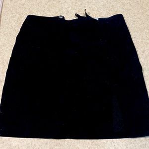 Black mini skirt from H&M